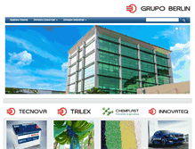 Tablet Screenshot of grupoberlin.com